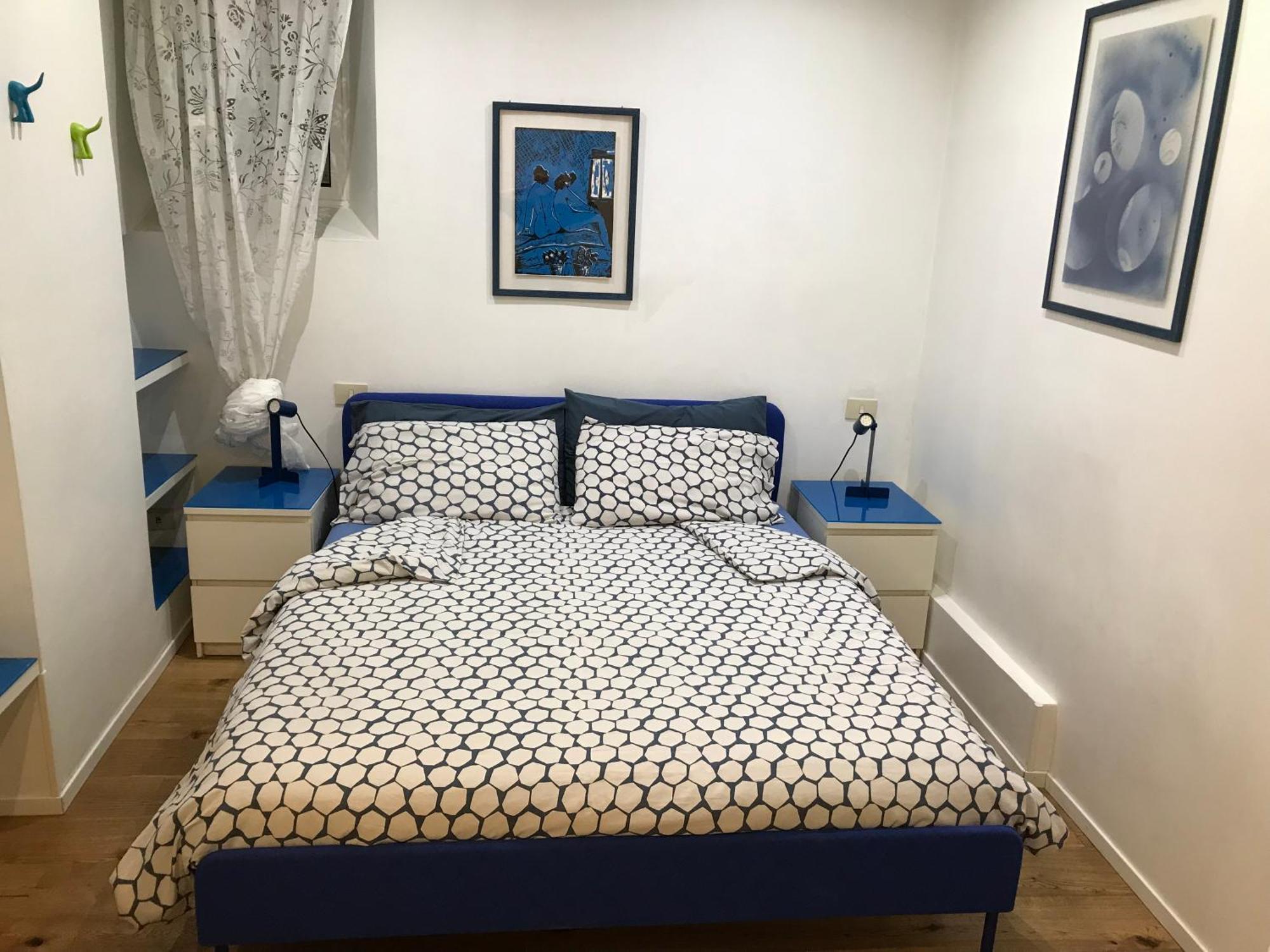 The Blu And Green Apartment Rome Bagian luar foto